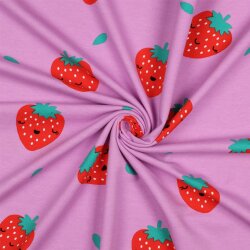 Ganzjahressweat Soft STRAWBERRIES - PINK