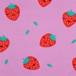 Ganzjahressweat Soft STRAWBERRIES - PINK