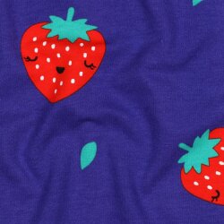 Ganzjahressweat Soft STRAWBERRIES - COBALT