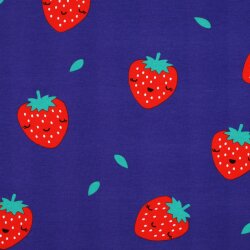 Ganzjahressweat Soft STRAWBERRIES - COBALT