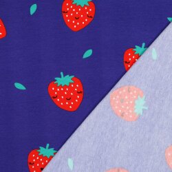 Ganzjahressweat Soft STRAWBERRIES - COBALT