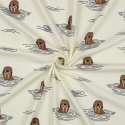 Ganzjahressweat Soft WALRUSES - ECRU