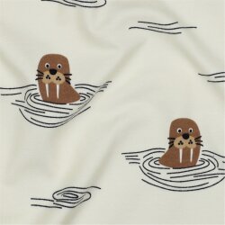 Ganzjahressweat Soft WALRUSES - ECRU