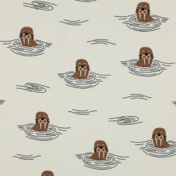 Ganzjahressweat Soft WALRUSES - ECRU