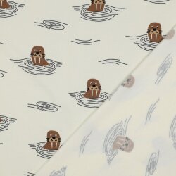 Ganzjahressweat Soft WALRUSES - ECRU