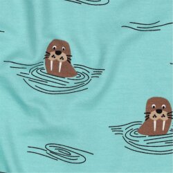 Ganzjahressweat Soft WALRUSES - dunkelmint