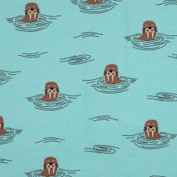 Ganzjahressweat Soft WALRUSES - dunkelmint
