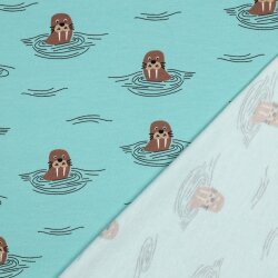 Ganzjahressweat Soft WALRUSES - dunkelmint