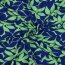 Ganzjahressweat Soft Blätterkunst - softlimette/navy