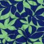 Ganzjahressweat Soft LEAVES - GREEN / dunkelblau