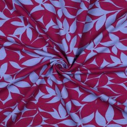 Ganzjahressweat Soft LEAVES - LILAC / PURPLE