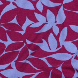 Ganzjahressweat Soft LEAVES - LILAC / PURPLE