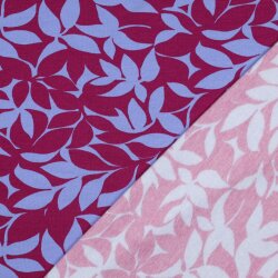 Ganzjahressweat Soft LEAVES - LILAC / PURPLE