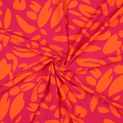 Polyesterjersey Formen - pink