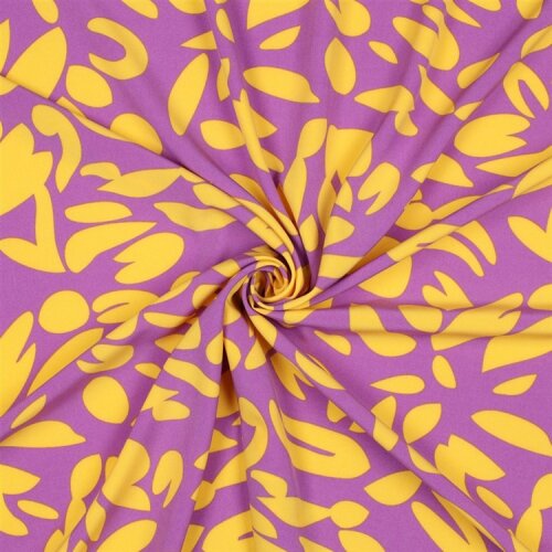 Polyesterjersey Formen - helllila