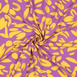 Polyesterjersey Formen - helllila