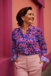 Polyesterjersey Formen - helllila