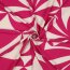 Polyesterjersey GEOMETRIC - fuchsia