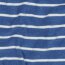 Stretchfrottee Gestreift - blau/creme