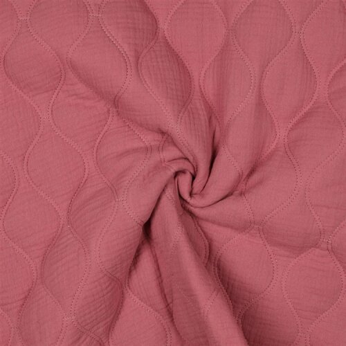 Musselin QUILT - MAUVE