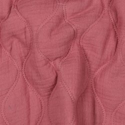 Musselin QUILT - MAUVE