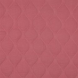 Musselin QUILT - MAUVE