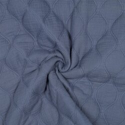 Musselin QUILT - JEANS