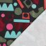 Canvas Digital bunte Bauklötze I Nerida Hansen - hellblau/schwarz