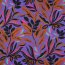 Baumwollsatin LUSH LEAVES NERIDA HANSEN - PURPLE