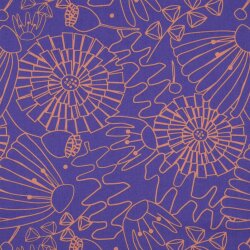 Feine Baumwollpopeline EDEN NERIDA HANSEN - PURPLE