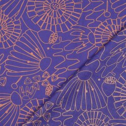 Feine Baumwollpopeline EDEN NERIDA HANSEN - PURPLE