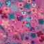 Feine Baumwollpopeline Digital MEADOW FLOWER NERIDA HANSEN - PINK