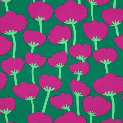 Viskose Lenzing 100% EcoVera™ Mohn | Nerida Hansen - dunkelgrün