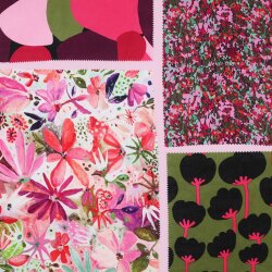 Viskose Lenzing 100% EcoVera™ Mohn | Nerida Hansen - lila