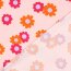 Feincord bunte Blumen - hellrosa