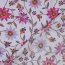 Baumwoll Voile Blumen - LAVENDER