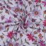 Baumwollvoile Blumen - LAVENDER