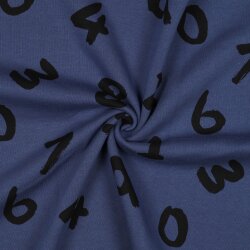Wintersweat NUMBERS - dunkelblau