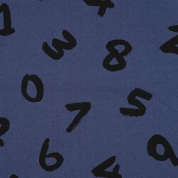 Wintersweat NUMBERS - dunkelblau