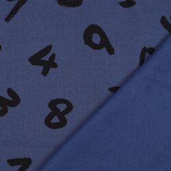 Wintersweat NUMBERS - dunkelblau