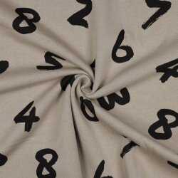 Wintersweat NUMBERS - taupe