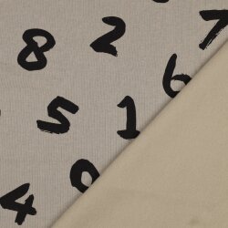 Wintersweat NUMBERS - taupe