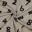 Wintersweat NUMBERS - taupe