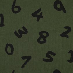 Wintersweat NUMBERS - dunkeloliv