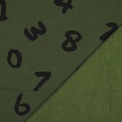 Wintersweat NUMBERS - dunkeloliv
