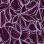 Viskose Jersey Blumenzeichnung  - aubergine