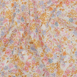 Baumwoll Voile Digital Blumen - MULTICOLOUR