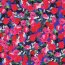 Viskose LUREX Digital Blumen - PINK