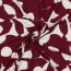 Viskosestoff Blumenschatten - weinrot