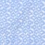 Viskosestoff Musterstreifen - hellblau